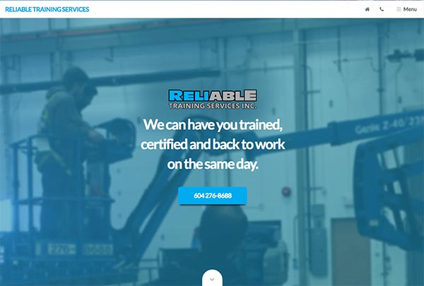 Reliable Training Vancouver