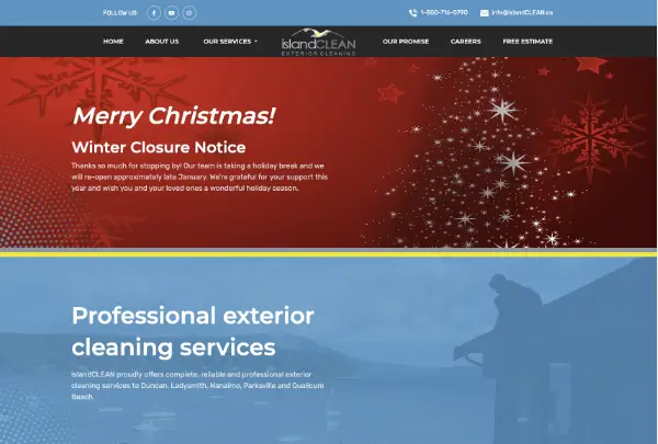 IslandCLEAN professional exterior cleaning services